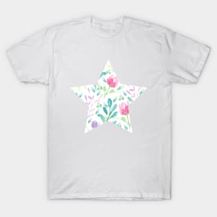 Dainty Florals | Watercolor | Pattern T-Shirt